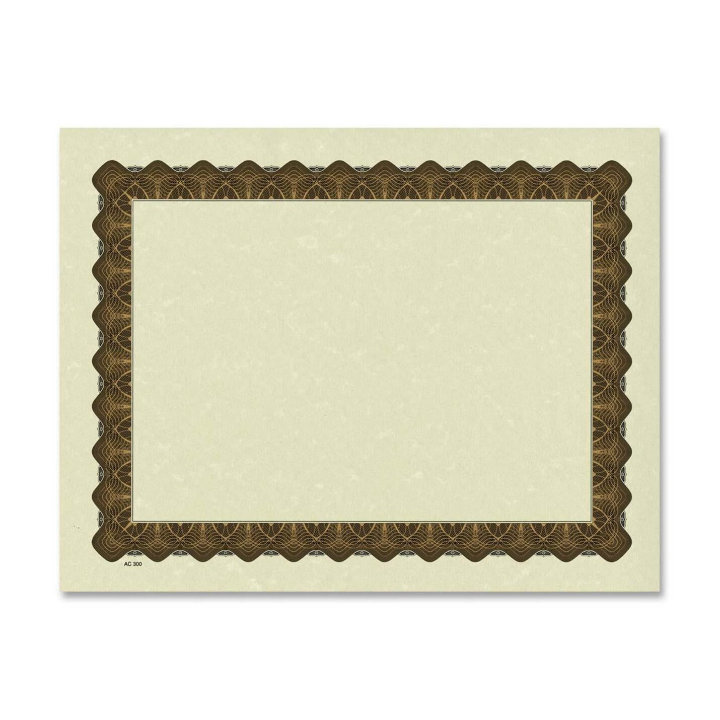 Great Papers! Blank Parchment Certificate