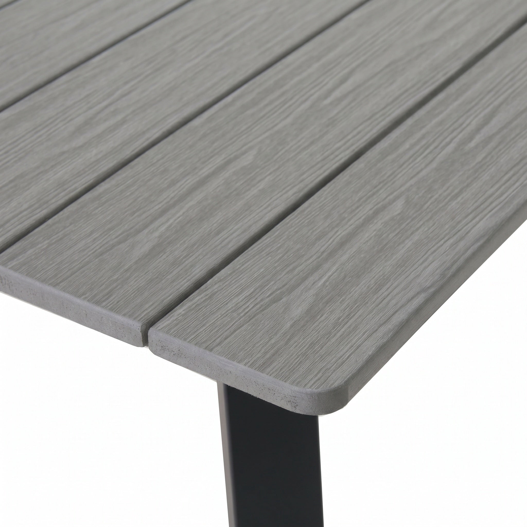 Sailvan Outdoor Dining Table Collection with Umbrella Hole, All-Weather Foldable & Square Options