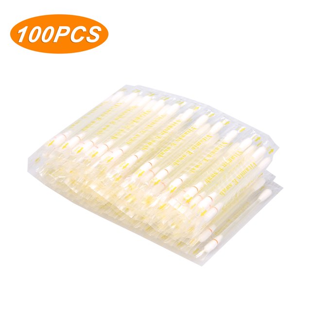 100PCS VE Hisopos Hisopos de algodón con dientes de aceite de vitamina E yeacher Cotonetes