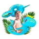 thumbnail image 1 of Inflable Dinosaurio Bebé Flotador C/ Asiento Salvavidas Modelo Azul, 1 of 4