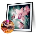 thumbnail image 1 of Cuadros Decorativos 5D diamante pintura orquídea flor bordado punto de cruz artesanía decoración del hogar JShteea Nuevos Originales, 1 of 7