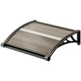 thumbnail image 4 of Thehsnt Door Awnings Exterior, Awning for Door Entrance, 24x32 Inches Awnings for Patio, Deck, Window Awning Canopy Exterior, UV, Rain, Snow Protection Door Awning, 4 of 9