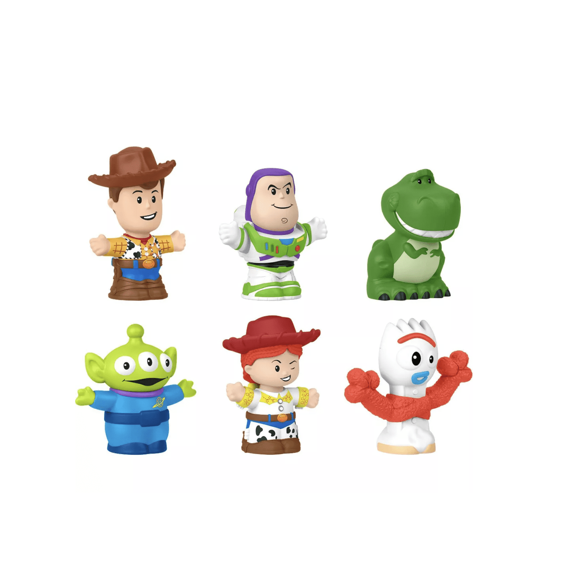 Fisher-Price Little People Disney Pixar Toy Story 6-Piece Figure Set for Toddlers & Kids