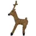 thumbnail image 4 of Northlight Pre-Lit Standing Reindeer with Spots Outdoor Christmas Decoration - Brown, 4 of 7