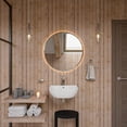 thumbnail image 5 of ALFI brand AB110 20" White D-Bowl Porcelain Wall Mounted Bath Sink, 5 of 10