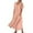 Watermelon Red, variant on QUYUON Womens Pockets Midi Dresses Summer Casual Short Sleeve Round Neck Beach Sundress Evening Party Button Up Loose Flowy A-Line Tunic Long Dress Style D-5042 Light Blue M