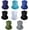 Multicolor-8Pack, variant on 4 Pack Neck Gaiter Bandana Face Mask, Sun Cooling Scarf Neck Cover Head for Men Women