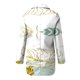 thumbnail image 3 of Gibobby Blazer de mujer casual Blazer de tweed casual de manga larga con frente abierto para mujer estilo informal para trabajo oficina con bolsillos(Amarillo,XL), 3 of 4