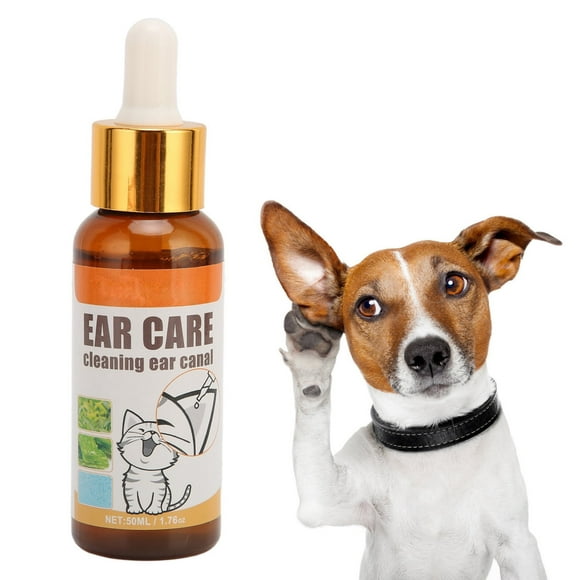 Dog Ear Cleaner – Pet Ear Wash to Support Itchy, Infection Prone Ears, Yeast and Wax. Advanced & Gentle Otic Cleaning Solution. Ear Drops for Dogs and Cats