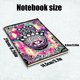 thumbnail image 2 of Notepad Crystal Sketchbook Pintura Diamantes Notebook 5D Diy Art Pinte Kit Mandala Forma Especial 50 Páginas Sin Líneas para Cumpleaños Regalos Navidad, 2 of 9