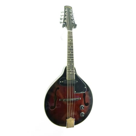 Lucky Penny LPM50E Acoustic Electric A-Style Mandolin in a Redburst Finish
