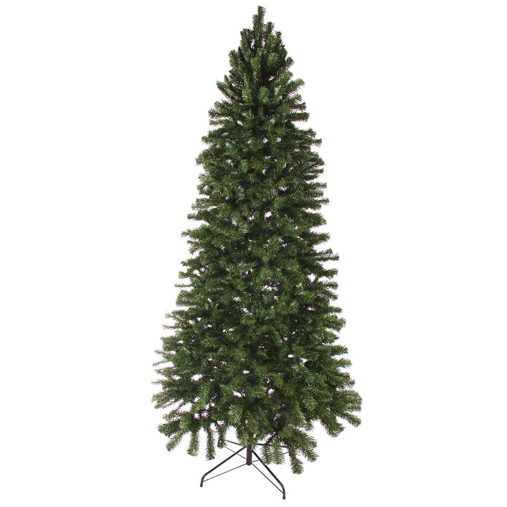 8' Slim Norway Spruce Artificial Unilt Christmas Tree - Walmart.com ...