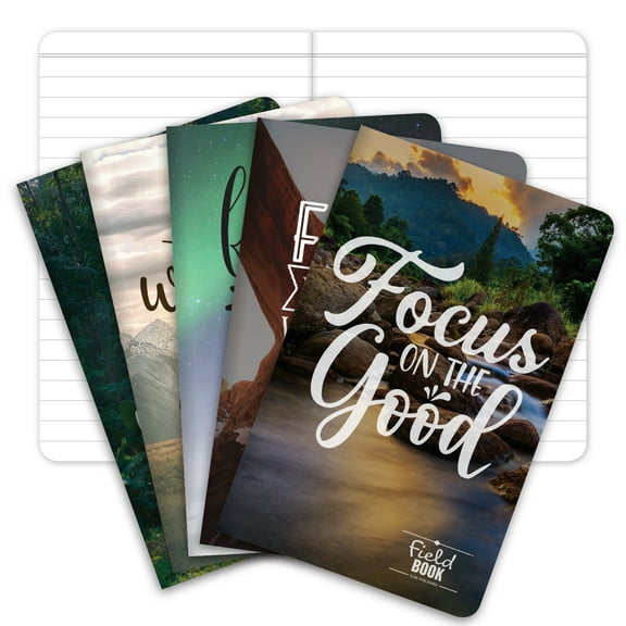 Mini Field Book Set - Line Text / Combo Photo Inspiration Covers