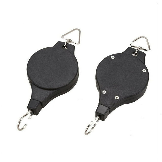 Gancho retráctil para jardinería, gancho para lavabo colgante, fácil de alcanzar, gancho para maceta colgante para jardinería