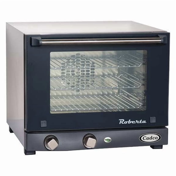 Cadco Quarter Size Convection Oven, 120V, 1450 Watts OV-003