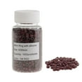 thumbnail image 1 of lionlar 1000 Pcs Perles de Boucle d'Extension de Cheveux en Silicone Rouge, 1 of 8