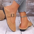 thumbnail image 6 of Khaki Women'S Versatile Casual Loafer With Closed Round Toe And Soft Flat Sole For Plus Size Fit, 6 of 9