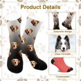 thumbnail image 3 of Gradient Design Stylish Stockings For Home Leisure Comfortable Everyday Wear Relaxation All Seasons Long Socks, 3 of 6