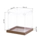 thumbnail image 2 of Exhibidor Acrílico Único Bargains, Caja de Exhibición Transparente de 6''x6''x6'' Organizador de Almacenamiento a Prueba de Polvo para Coleccionables y Figuras de Acción, 2 of 7