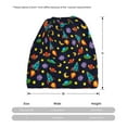 thumbnail image 3 of Yiaed Space D Print Multifunction Beanie Hats for Women Men Slouchy Knit Beanie Hat Winter Hat Scarf Stretch Skull Cap, 3 of 8