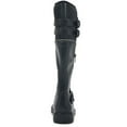 thumbnail image 3 of White Mountain Womens Mazed Faux Leather Tall Knee-High Boots, 3 of 3