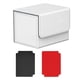 thumbnail image 5 of Estuche para tarjetas con cierre magnético. Capacidad para 100 tarjetas. Juego de cartas resistente para reuniones y pasatiempos. Blanco, 5 of 9