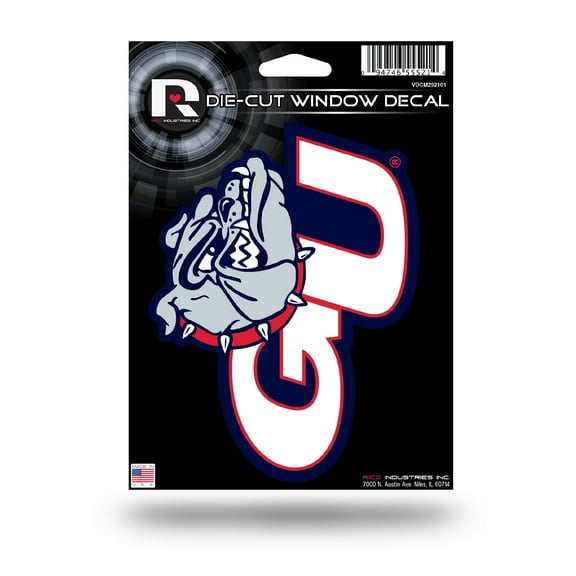 GONZAGA MEDIUM DIE CUT DECAL