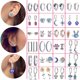 thumbnail image 2 of Pendientes De Plata De Ley 925 Circón De Flor De Corazón Circular Para Hacer Joyas Mujeres Boda Fiesta 2022 Nuevo, 2 of 4