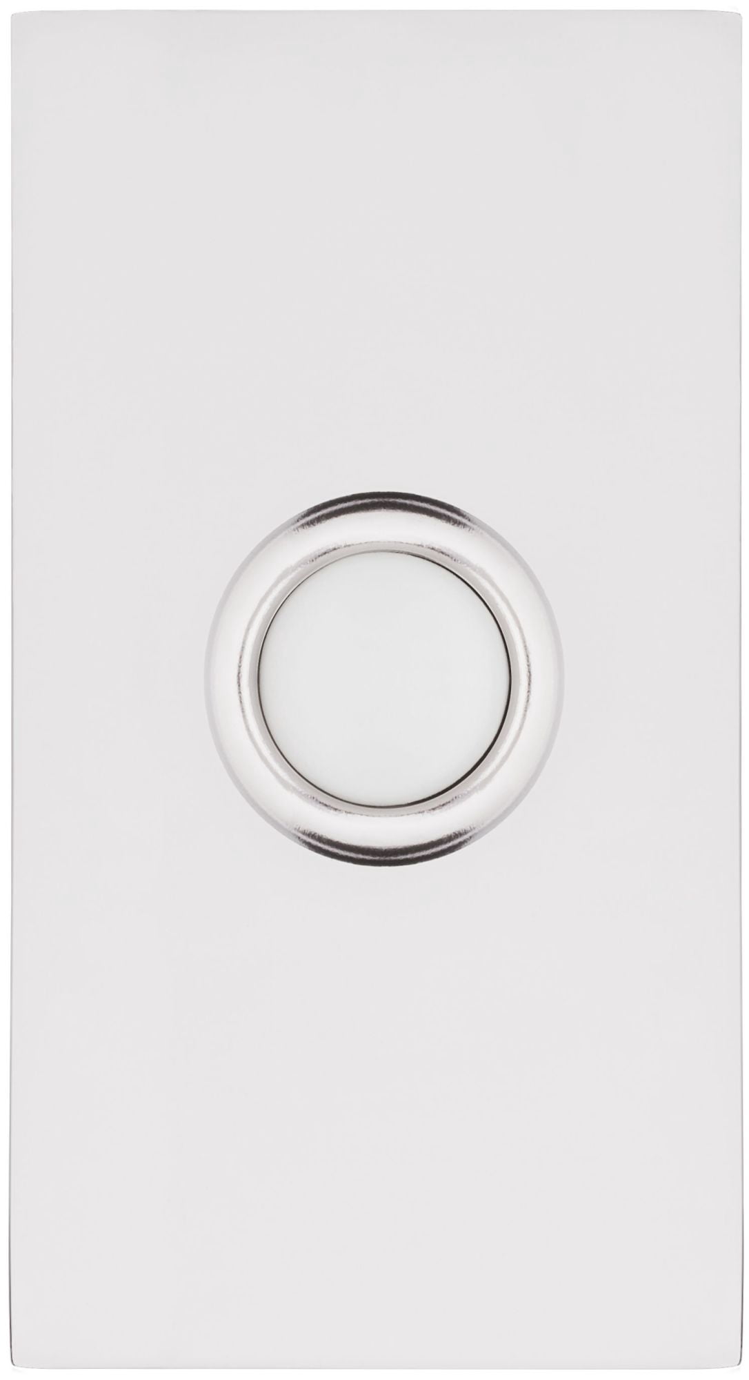 Baldwin 4863260 3" X 1-1/2" Illuminated Rectangular Door Bell From The Estate Collection -