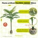 thumbnail image 2 of Planta artificial moderna decorativa Real Style Palmera Hawaii grande de 150cm de alto Artego para hogar sala comercio oficina, 2 of 9