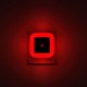 thumbnail image 1 of Pack Of 4  Red Night Light, Plug In Led Wall Lamp With Dusk To Dawn Sensor, Auto On/off - Perfect For Bedroom, Children And Kids Room Xq-yd35, 1 of 3
