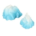 thumbnail image 4 of 2 piezas de decoración de iceberg para acuario, simulación innovadora de paisajismo, adorno de iceberg submarino para pecera., 4 of 14
