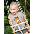 thumbnail image 2 of Cute Pumpkitty. Pumpkin Costume T-Shirt Toddler -Image by Shutterstock,  4 Toddler, 2 of 4