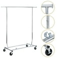 Rolling Garment Rack Collapsible Clothing Clothes Rack Hanging on