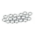 thumbnail image 1 of Split Rings, Fishing Tackle Bait Snap Split Ring, Portable Lightweight 50pcs/100pcs 7 Sizes Angling For Fishing, 1 of 2