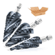 thumbnail image 1 of Juego De Brocas Bloosom  Escalonada De Acero Hss M35 Para Metal, 3pz Negro, 1 of 4