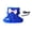 Blue-L, variant on Adjustable Parrots Flight Harness with Leash For Safe Outdoor Activity Breathable Bird Walking Exercise Training Supply