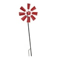 thumbnail image 1 of Molinillos de viento decorativos DYNWAVEMX escultura de viento giratorio 360 grados Rojo, 1 of 8