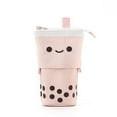 thumbnail image 1 of Convenient Pen Case Decorative Canvas Cartoon Shape Folding Stationery Organizer Box for Home, 1 of 8
