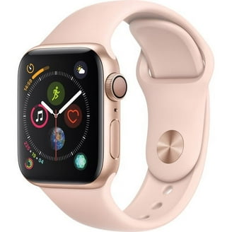 Apple Watch Series 4, 40mm, GPS, Silver Aluminum, White Sport Band