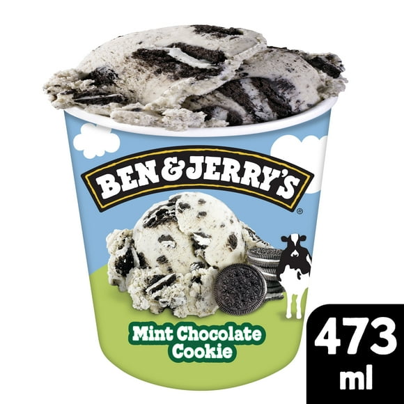 Ben & Jerry's Ice Cream Mint Chocolate Cookie, 473 mL