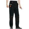 thumbnail image 4 of Under $10 Mens Cargo Construction Pants Wear Safety Pants with Knee Pads and Tool Pockets, 4 of 5