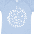 thumbnail image 4 of Inktastic Pi Day Pi Numerals in Spiral Boys or Girls Baby Bodysuit, 4 of 5