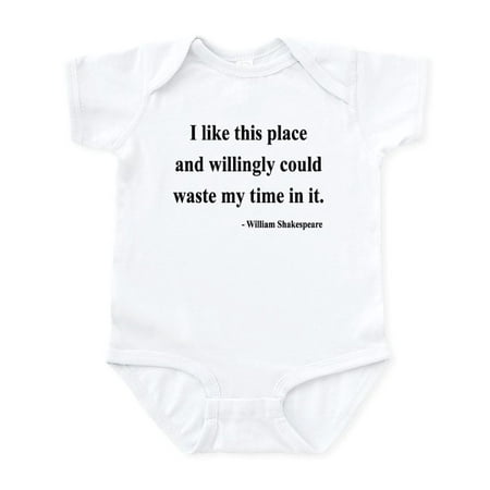 

CafePress - Shakespeare 15 Infant Bodysuit - Baby Light Bodysuit Size Newborn - 24 Months