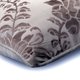 thumbnail image 5 of Fundas de almohada Toss, gris, 30 x 30 cm (12 x 12 pulgadas), con cremallera, terciopelo desgastado, estilo contemporáneo con estampado floral y natural - Belleza floral gris, 5 of 5