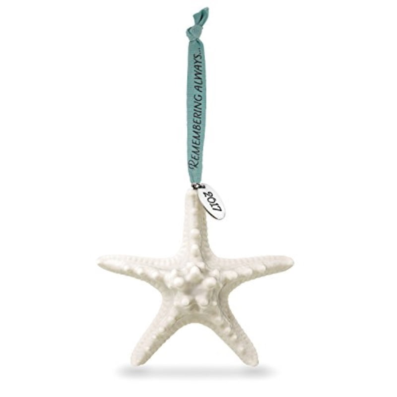 Hallmark Keepsake Ornament 2017 Remembering Always Starfish Bereavement Porcelai 