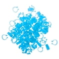 thumbnail image 4 of 100x Chicken Poultry Leg Rings Bands Clip NO 5cm Inner Dia. .5cm Inner Dia., 4 of 6