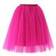 thumbnail image 1 of Tllrock Damen Tutu Damenskirt Womens High Quality Pleated Gauze Knee Length Adult Tutu Dancing, 1 of 2