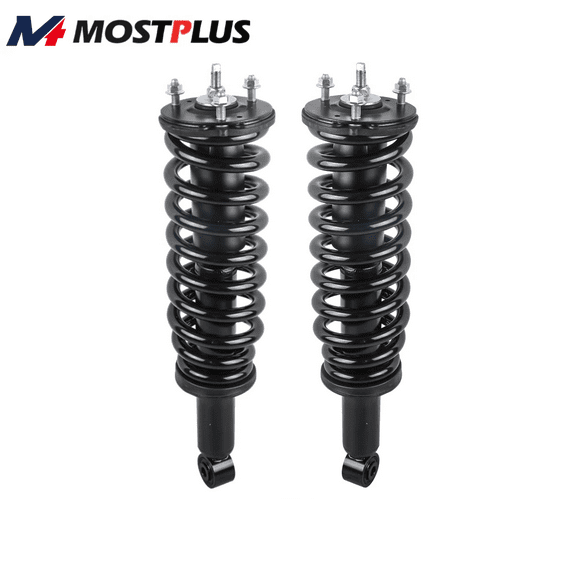 MOSTPLUS Pair Front Complete Shock Struts Assembly for 2001-2007 Toyota Sequoia 4.7L V8
