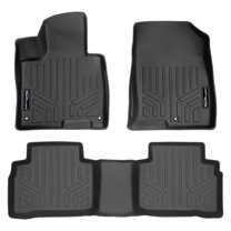 SA0603-B0555-D0603 All Weather Custom Fit Black 2 Row Floor Mats & Cargo Liner Set for 2023 Kia Sportage